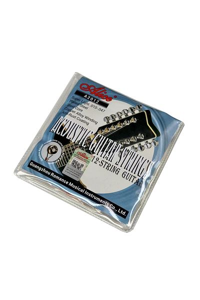 Choice 1pc Acoustic Folk 12-string Guitar Strings Plated Steel Steel Core Copper Alloy Winding Anti-rust Co