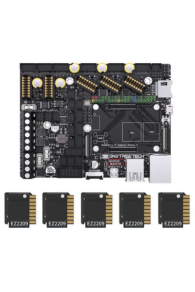 BIGTREETECH Board And 5xez2209 Btt Manta E3ez 32bit Motherboard Tft35 Spi Touch Screen Raspberry Pi