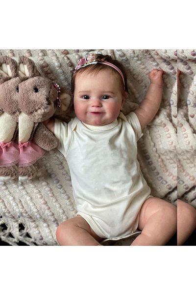 Choice 50cm Rooted Brown Hair 50cm Full Silicone Reborn Doll Bathe In Water Baby Doll Toy Fashion Simulate