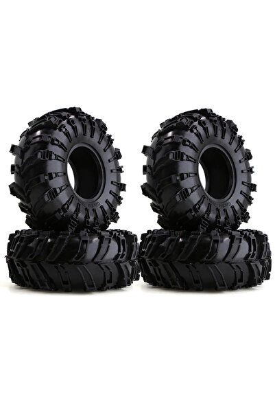 Choice 4PCS tires 4Pcs 2.2" Beadlock Wheel Rim Tire Set for 1/10 RC Crawler T...