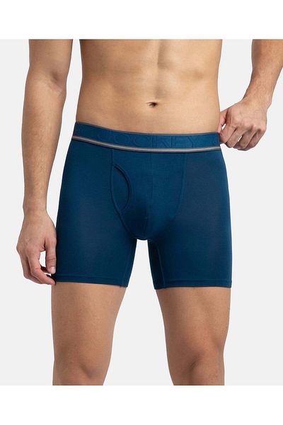 JOCKEY Heritage Boxer Brief HG17-01 Blue