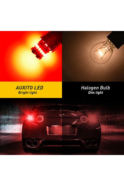 Choice 1157 Bay15d P21/5w Red Auxito 2pcs 1156 Ba15s P21w Red Led Bulbs 1157 Bay15d P21/5w 7507 2057 Brake