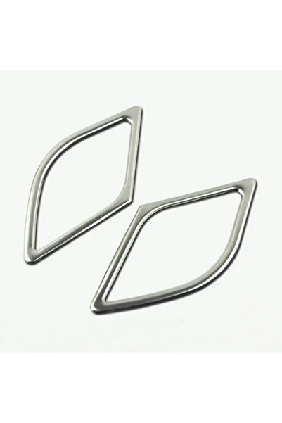 Choice Silver Car styling Stainless Steel Car audio front door adornment circ...