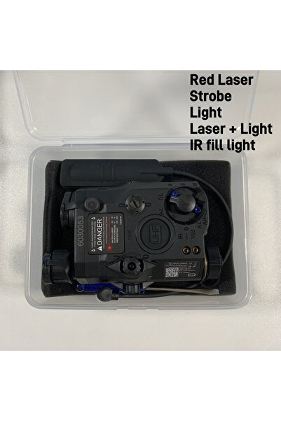 Choice مؤشر ليزر أحمر - BK VMASZ PEQ15 إصدار تكتيكي خارجي PEQ-15 مؤشر ليزر أح...