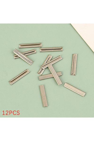 Choice Silver Gd02 12pcs Silver Metal Piko Bachmann Fishplates Ho Scale 1:87 Track Rail Joiners Train Track