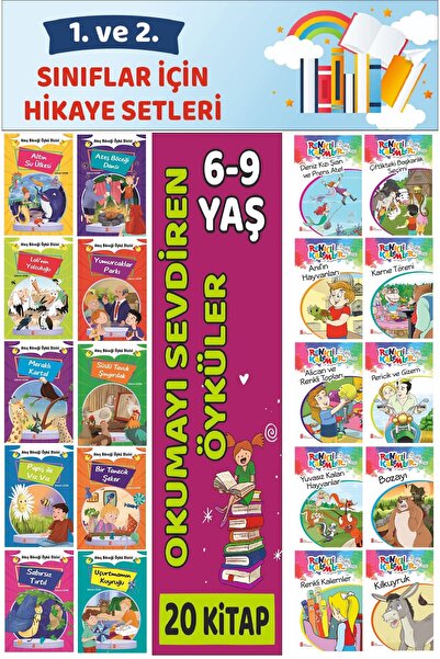 Ata Yayıncılık 1.ve 2.Sınıflar İçin Okuma Alışkanlığı Kazandıran Mükemmel 20 ...