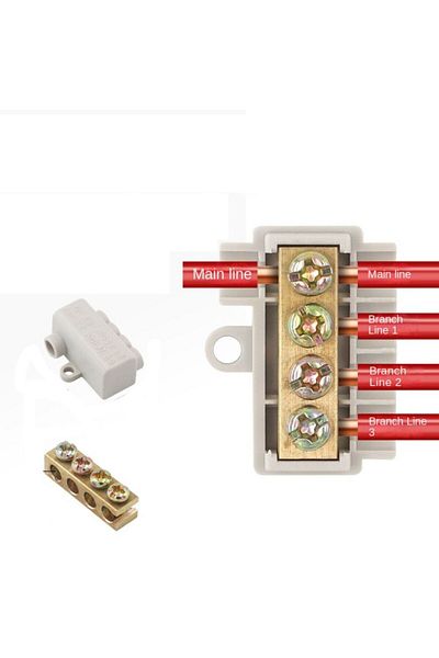 Choice Zk-m406 High Power Splitter Quick Wire Connector Terminal Block Electrical Cable Junction Box Zk-m30