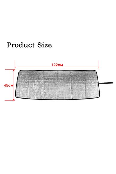YOCTM Grey Car Front Windshield Sunshade Anti-heat Insulation Cover Pad Mat For Suzuki Jimny 2019 2020 202
