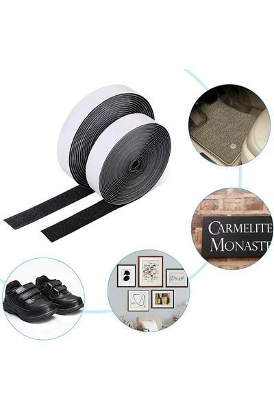 Choice 1/3/5M Strong Self-adhesive Fastener Tape Hook and Loop Magic Nylon Sticker Tape Adhesive with Gl...