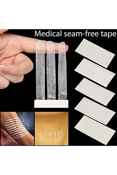 Choice 6 شرائط، قطعة واحدة، شريط معقم للإسعافات الأولية، إغلاق الجروح أثناء السفر، لاصق طبي جراحي