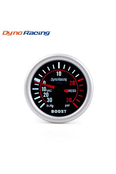 Choice Dynoracing 2'' 52mm Universal Smoke Len Turbo Boost Gauge Psi Pointer Boost Gauge 12v Led Digital...