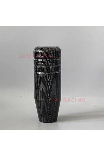 Choice 9cm Carbon Fiber Transmission Gearstick Lever Shifter Knob 13cm/9cm Stylish Universal Car Aluminum M