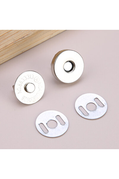 choice2 14mm silver grey 10Pcs/Pack 14-18MM Magnetic Snap Fasteners Clasps Bu...