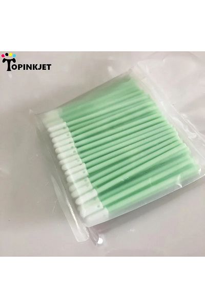 Choice Round Head Type 100pcs/bag Fiber Optic Cleaning Tool Micro Cleaning Foam For Fiber Cleaning Printhea