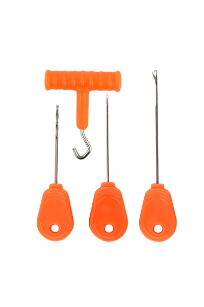 Choice مجموعة أدوات صيد سمك الكارب من هيريسي BT06، 4 قطع، إبرة طعم مع علبة، أ...