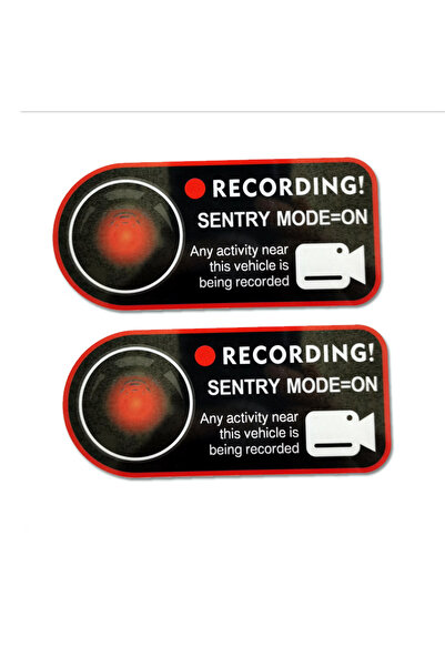 Choice قطعتان من ملصقات التحذير لسيارة Tesla Model 3 Highland 2024 من Invader...