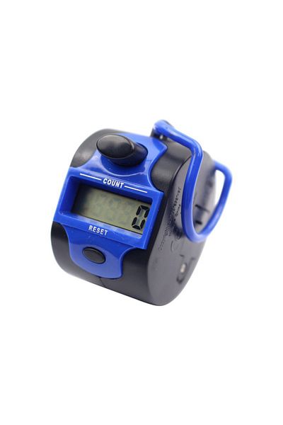 Choice Blue Tally Counter Hand Held Knit Row Clickers 5 Digit Number Handheld Manual Lcd Electronic Sports