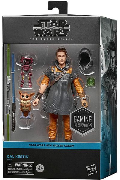 Choice In Box 6 Inch Star Wars The Black Series Gamestop Gaming Greats Exclusive Deluxe - Cal Kestis Action