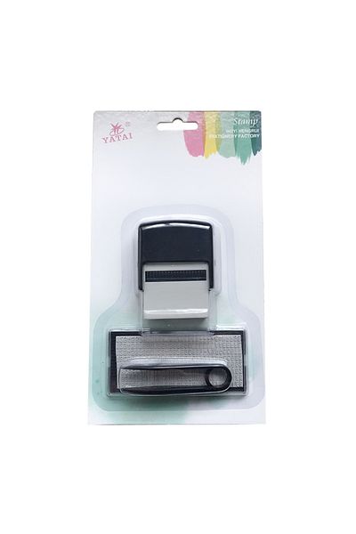 Choice Black Rubber Stamp Kit Diy Custom Personalized Self Inking Business Address Name Number Letter Stamp
