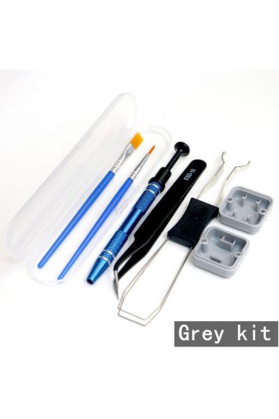 Choice Grey Kit Keyboard Keycaps Switch Puller Opener Switch Lubrication Package For Mechanical Gamer Hot S
