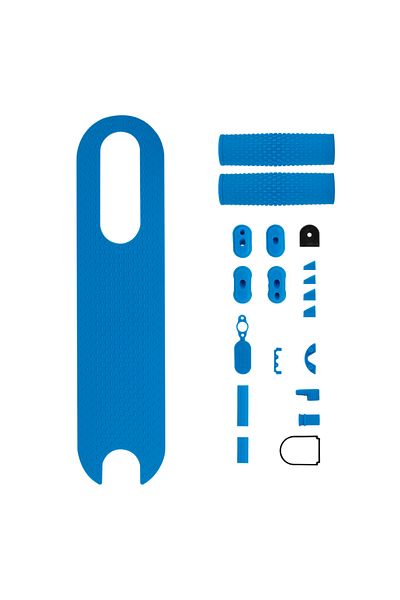 Choice Blue Kickscooker Silicone Decoration Kits For Xiaomi M365 Electric Scooter Charging Port Dust Plug R