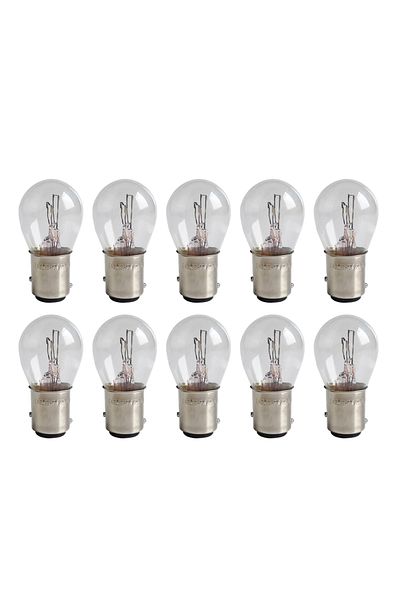 Choice 10x 10pcs 1157 Bay15d Led Turn Singal Light Car Boat Reverse Brake Backup Lamp Tail Light Transparen