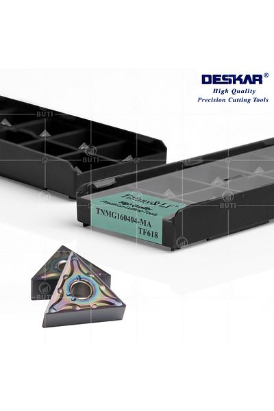 Choice Tnmg160408-ms Tf618 10pcs Deskar 100% Original Tnmg160404 Tnmg160408 Ma Ms Tf618 Lathe Cutter Cuttin