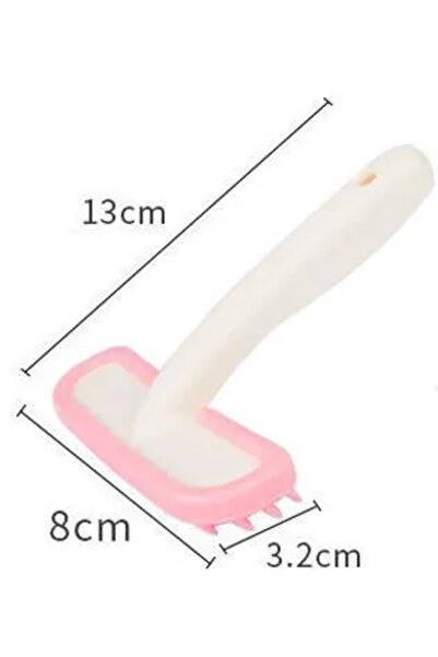 Choice مشط سيليكون صغير للحيوانات الأليفة، مشط تشذيب فراء خنزير غينيا، شنشيلة، تنظيف، جرو.