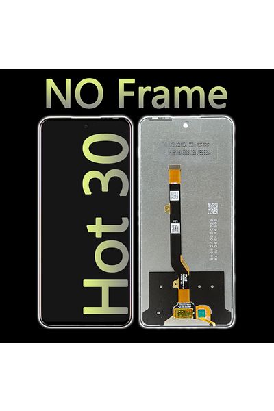 Choice شاشات LCD للهاتف المحمول Infinix Hot 30 لشاشة LCD تعمل باللمس مع لوحة محول رقمي تجميعية لهاتف Infinix Hot 30