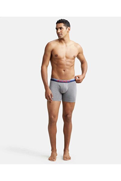 JOCKEY Zone Boxer Brief ZN03-01 Gray