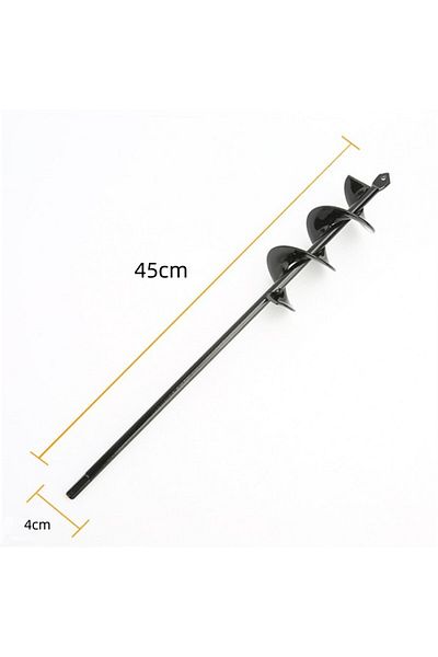 Choice 4-45mm Metal Drill Bit Set Steel Gardening Tools Spiral Rod Loose Soil Digging Pit Sowing Planting F