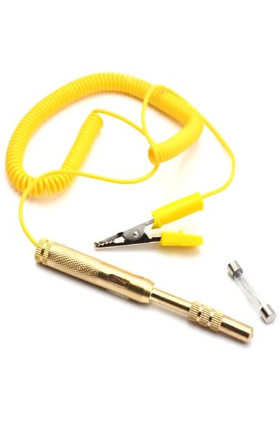 Choice Car Light Circuit Tester Lamp Voltage Auto DC 6V 12V 24V Copper Test Pen Detector Probe Light Sys...