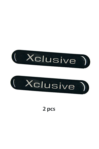 Choice1 قطعتان من ملصقات السيارات الخارجية المقاومة للماء بشعار حصري ثلاثي ال...