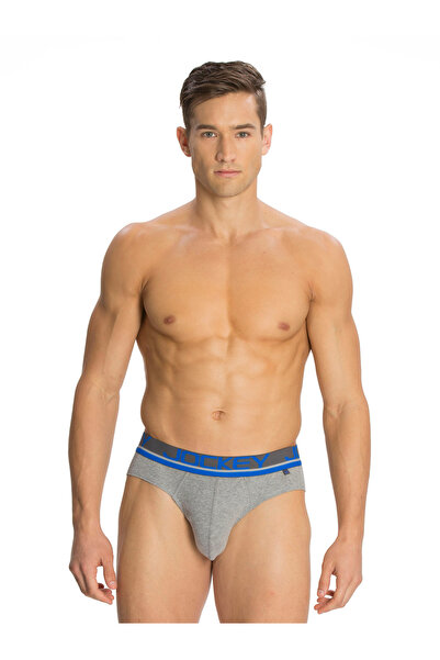 JOCKEY Pop Colour Modrrn Brief FP02-01 Gray