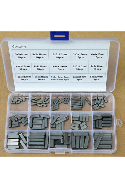 Choice 140 قطعة/صندوق مفاتيح مربعة مستطيلة M3 M4 M5 M6 عمود محرك وتد من الفول...