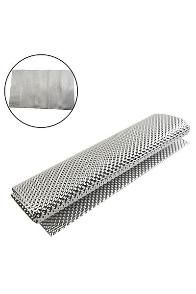 NIGHTKIST Embossed Aluminum Heat Shield Heat Shield Firewal Floor Pan Fuel Tank Silver Turbo Manifold 300X ...