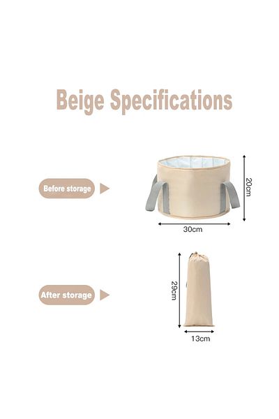 Choice Beige Foot Bath Tub Equipped With Advanced Temperature Control Massage Function, Creating Your Exclu