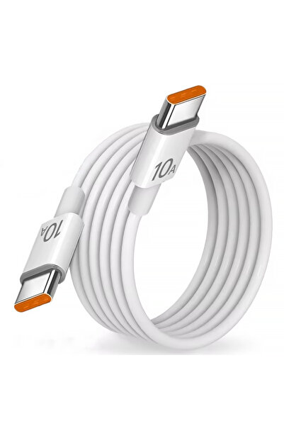 Choice كابل شحن سريع مزدوج من النوع C بقوة 10 أمبير وطول 0.25 متر من NNBILI بقدرة 120 واط و10 أمبير لهواتف آيفون 15 برو وبوكو كويك..