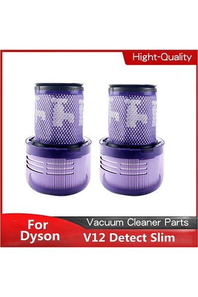 Choice 2pcs 2 Pack Dyson V12 Slim Hepa Filter Replacement Kit For Dyson V12 Detect Slim Vacuum Cleaner Filt