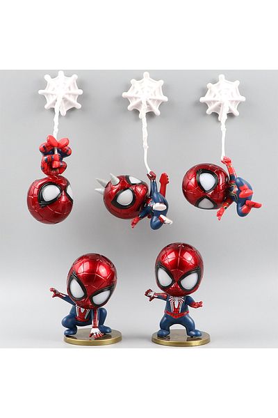 Choice Anime Movies Spidermans Figure Cartoon Toys Super Hero Pvc Action Figure Model Dolls Kid Toy Tabl...