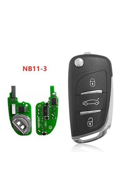 HKOBDII Nb11 3pcs/lot Keydiy Kd Remote B11 B11-2 Nb11 Nb11-2 Car Key For Kd-x2 Kd900 Kd-max Mini Kd Max Key