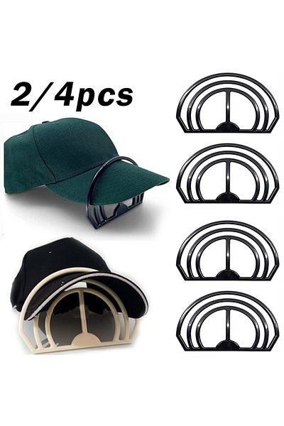 Choice 2/4pcs Hat Brim Bender No Steaming Hat Brim Curving Tool Shaper Baseball Cap Edges Band Clamp Cap...