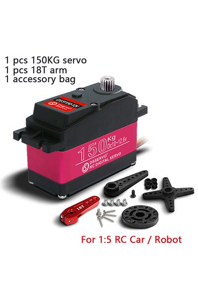 Choice DS51150-270 1X 12V servo 150Kg baja 5B 1/5 DS51150 high torque Digital Servo for Redcat HPI Baja 5B