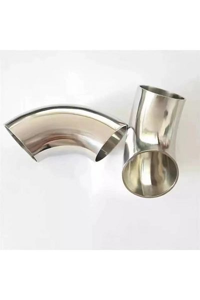 Choice 1pca 63mm 1.5thick51mm 63mm 76mm Od Sanitary Butt Weld 90 Degree Elbow Bend Pipe 304 Stainless Steel