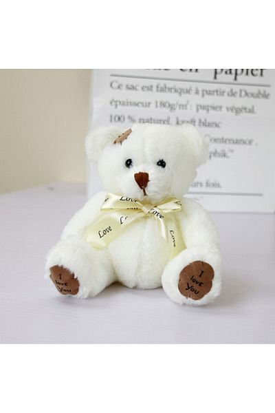 Choice White 1pc 18cm Cute Bear Dolls Lovely Teddy Bear Stuffed Toy Soft Bear Toy Boys Girls Birthday Brinq