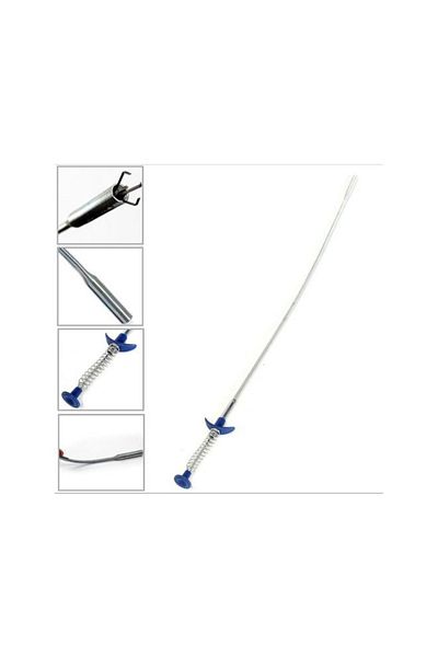 Choice 4 Claw 60cm Long Reach Flexible Pick Up Tool Spring Grip Narrow Bend Curve Grabber For Picking Up...