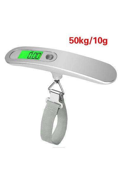 Choice 50kg/10g Portable Electronic Scale Lcd Hanging Scale 110lb Luggage Suitcase Balance Tool