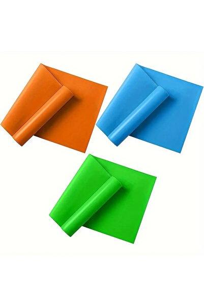 Choice حزام شد اليوجا، 3 قطع/مجموعة، شريط مرن لمقاومة اللياقة البدنية للرجال ...