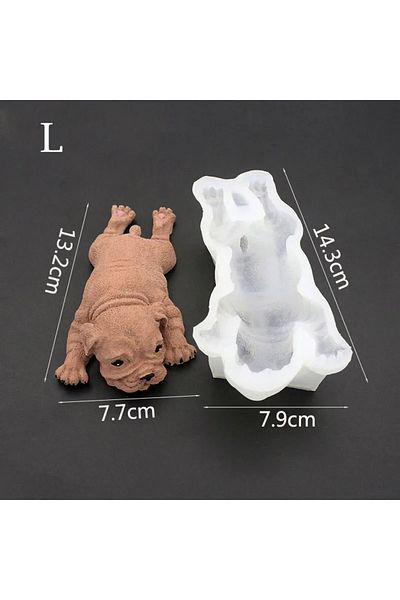 Choice L 3d Silicone Mold For Baking Chocolate Fondant Dog Mousse Cake Ice Cream Pudding Mold Cake Decorat.