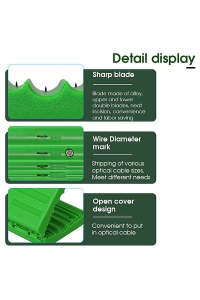 Choice Aua-09 Fiber Optic Longitudinal Bundle Tube Stripper 1.5-11mm Slitter Single-core/ribbon-shaped C...
